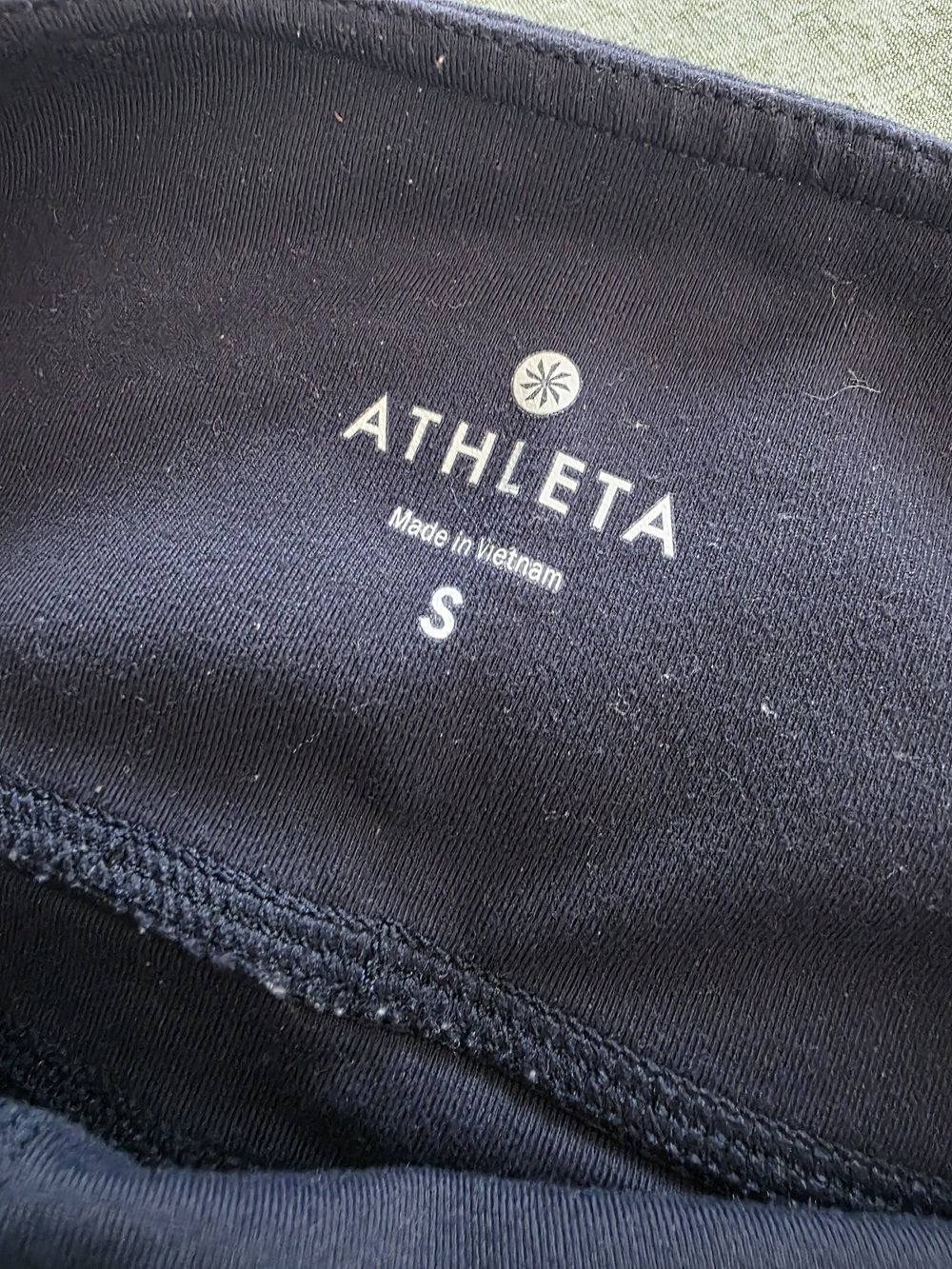 Athleta Straight Up Pants Leggings Yoga, Navy Blue, S - Picture 4 of 5